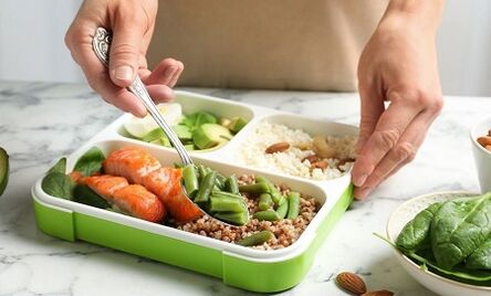 điều chỉnh dinh dưỡng để giảm cân ở bụng và hai bên